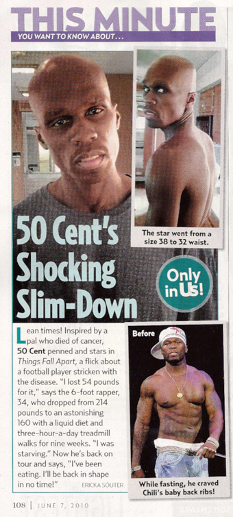 Illustration for article titled This Week In Tabloids: 50 Cent's Dramatic Weight Loss & Royal Wedding FanFic